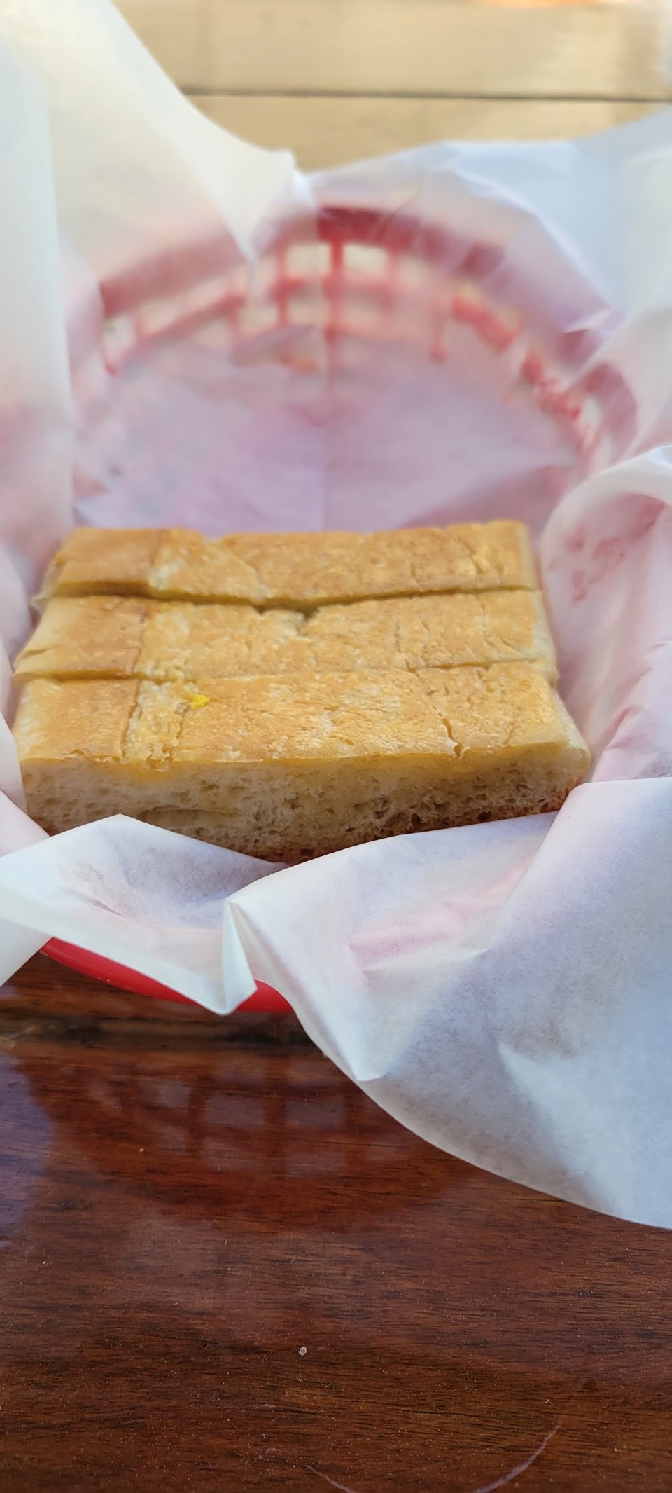 Toasted Buttered Cuban Bread